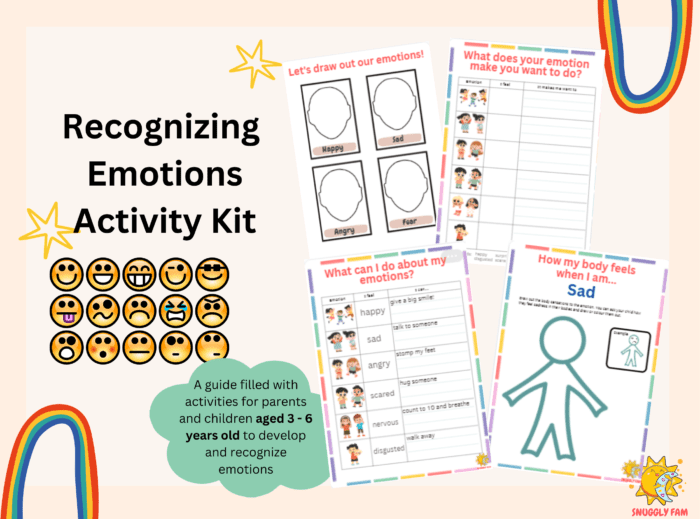 emotion regulation activity kit