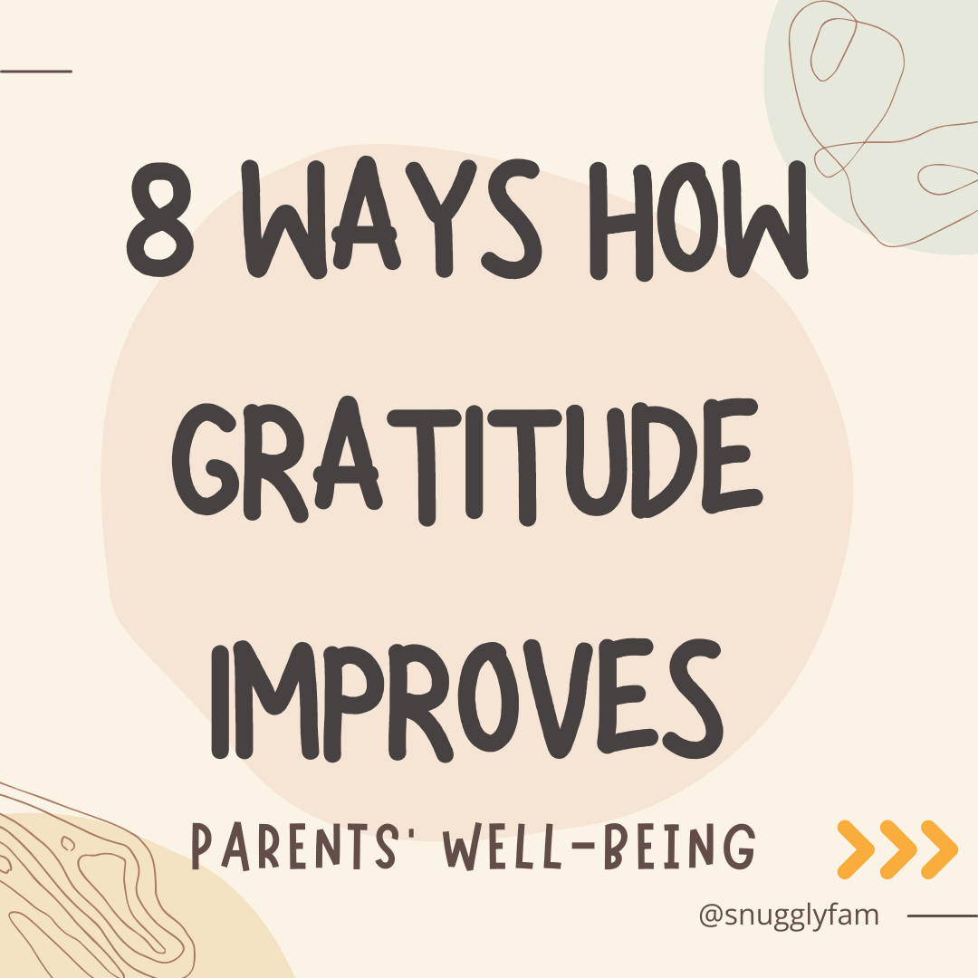 gratitude improves parents' wellbeing